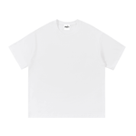 White cotton T-shirt for daily wear