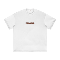 Brick after Brick Heavyweight Graphic Tee streetwear graphic front view | FNDMNTLS