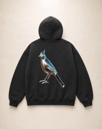 Chrome Cardinal Oversized Hoodie - Product Photo 4 | FNDMNTLS Streetwear