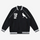 Chrome Cardinal Contrast Trim Raglan Varsity Jacket