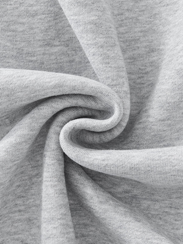 Chrome Cardinal Essential Zip-Up Fleeced Varsity Jacket by Shop FNDMNTLS - polo jacket, Chrome Cardinals FNDMNTLS