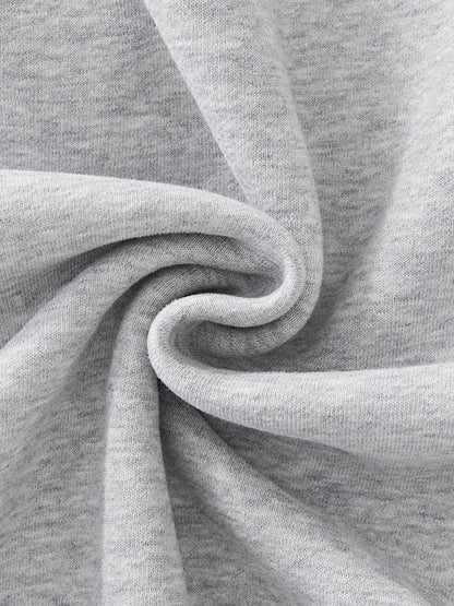 Chrome Cardinal Essential Zip-Up Fleeced Varsity Jacket by Shop FNDMNTLS - polo jacket, Chrome Cardinals FNDMNTLS