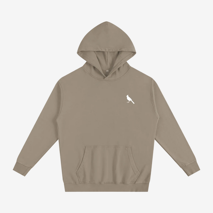 Chrome Cardinal Oversized Essential Hoodie by Shop FNDMNTLS - hoodies, Casual Streetwear, casual wear