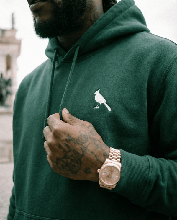 Chrome Cardinal Oversized Essential Hoodie by Shop FNDMNTLS - hoodies, Casual Streetwear, casual wear