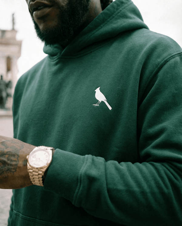 Chrome Cardinal Oversized Essential Hoodie by Shop FNDMNTLS - hoodies, Casual Streetwear, casual wear