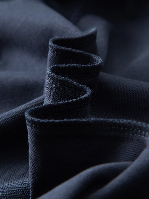 Contrast Collar Short-Sleeve Polo Shirt by Shop FNDMNTLS - polos, Casual Streetwear, casual wear
