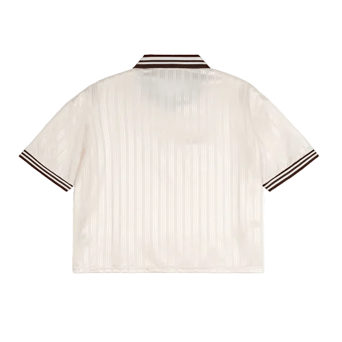 Contrast Stripes Polo Collar T-Shirt by Shop FNDMNTLS - polos, 100% polyester, Casual Streetwear