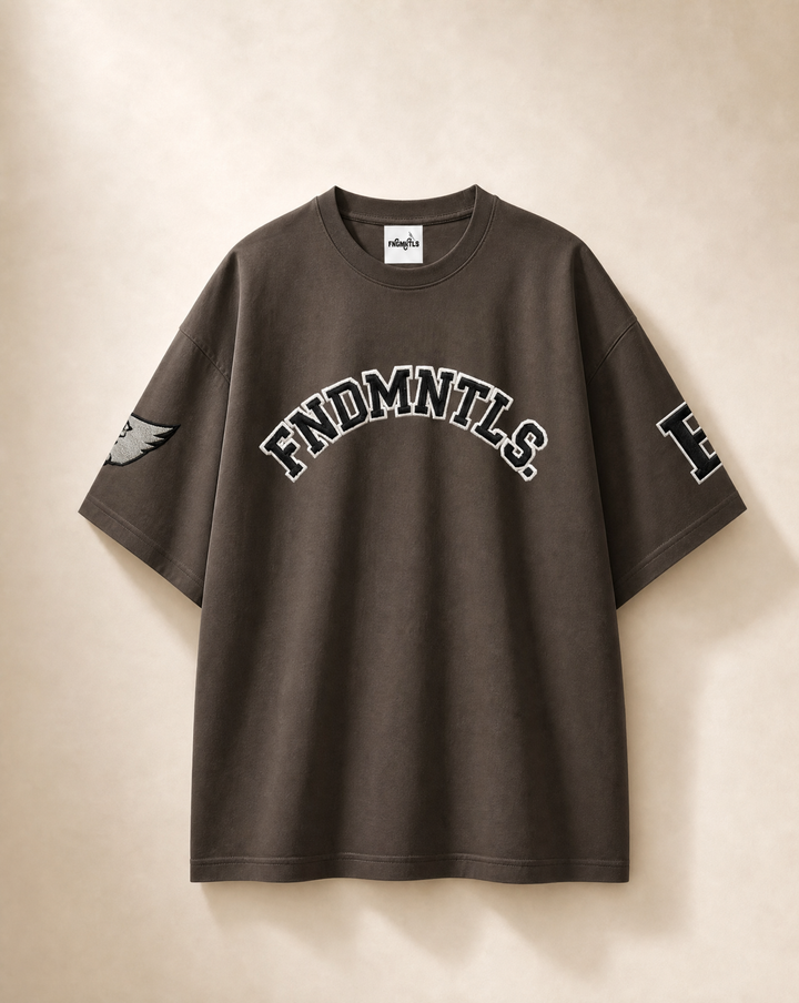Varsity Arch Tee | FNDMNTLS
