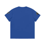 Embroidered Varsity Essential Cotton T-Shirt by Shop FNDMNTLS - Tshirts, Cotton Tshirt, DTG
