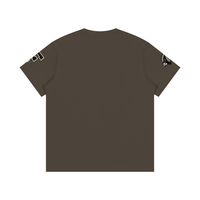 Embroidered Varsity Essential Cotton T-Shirt by Shop FNDMNTLS - Tshirts, Cotton Tshirt, DTG