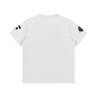 Embroidered Varsity Essential Cotton T-Shirt by Shop FNDMNTLS - Tshirts, Cotton Tshirt, DTG