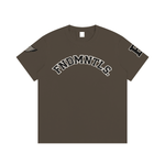 Embroidered Varsity Essential Cotton T-Shirt by Shop FNDMNTLS - Tshirts, Cotton Tshirt, DTG