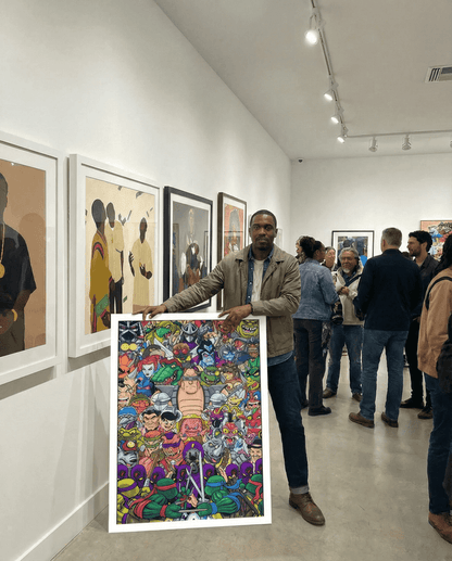 Enemies of the Turtles Photo Paper Poster by Shop FNDMNTLS - Posters, 20x 30 poster, 20x30 posters