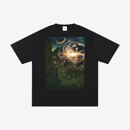 Ezekiel's Vision Cotton Tshirt by Shop FNDMNTLS - Tshirts, 100% Cotton, 100% Cotton Shirt