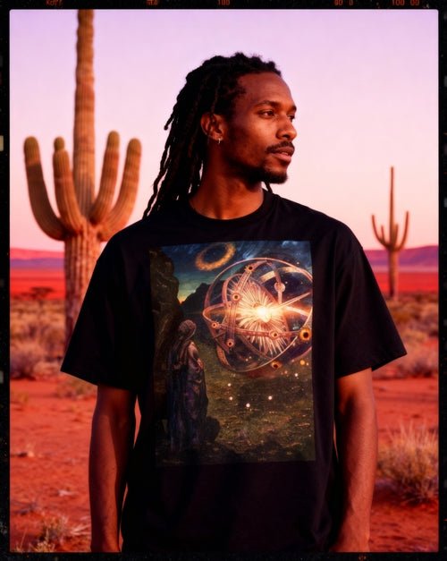 Ezekiel's Vision Cotton Tshirt by Shop FNDMNTLS - Tshirts, 100% Cotton, 100% Cotton Shirt