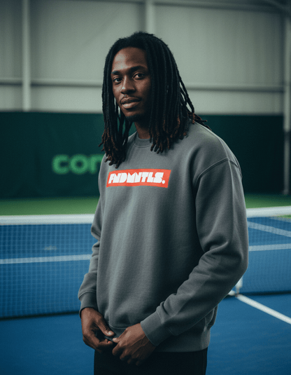 Fleeced Cotton Blend Graphic Sweatshirt by Shop FNDMNTLS - Tshirts, Autumn Winter Fashion, Casual Wear