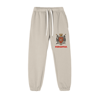 FNDMNTLS. Armor of God Cotton Blend Sweatpants by Shop FNDMNTLS - bottoms, Armor of God, Casual Wear