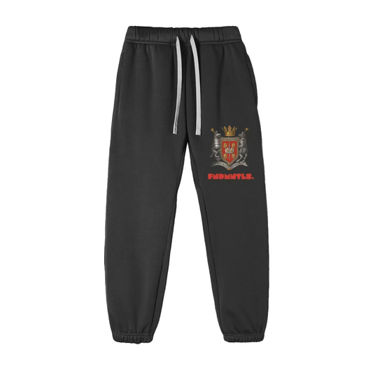 FNDMNTLS. Armor of God Cotton Blend Sweatpants by Shop FNDMNTLS - bottoms, Armor of God, Casual Wear