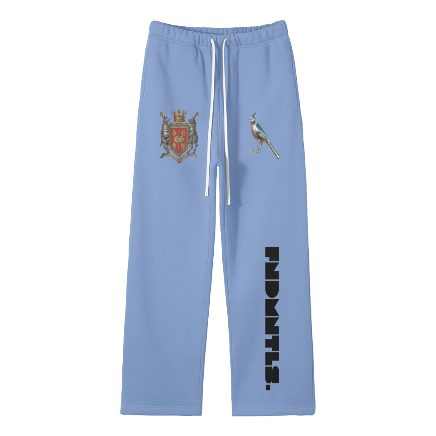 Armor of God Crest Fleece Bottoms by Shop FNDMNTLS - bottoms, Armor of God FNDMNTLS, autumn winter fashion