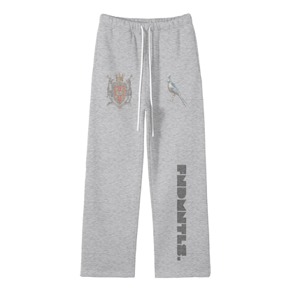 Armor of God Crest Fleece Bottoms by Shop FNDMNTLS - bottoms, Armor of God FNDMNTLS, autumn winter fashion