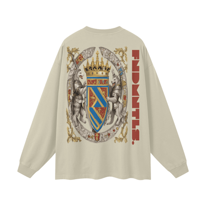 Armor of God Crest Long Sleeve Graphic Tshirt by Shop FNDMNTLS - Tshirts, Armor of God, daily casual