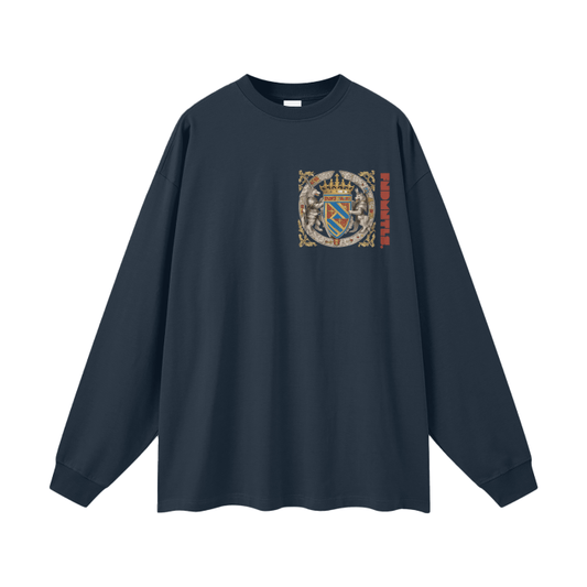 Armor of God Crest Long Sleeve Graphic Tshirt by Shop FNDMNTLS - Tshirts, Armor of God, daily casual