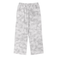 FNDMNTLS. Armor of God Gray Fleece Tie-Dye Sweatpants by Shop FNDMNTLS - bottoms, Armor of God, casual wear