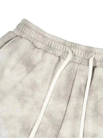 FNDMNTLS. Armor of God Gray Fleece Tie-Dye Sweatpants by Shop FNDMNTLS - bottoms, Armor of God, casual wear
