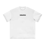 Black Logo Essentials Heavyweight Tee premium streetwear essential | FNDMNTLS