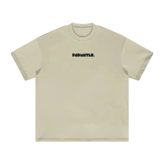 Black Logo Essentials Heavyweight Tee colorway product image | FNDMNTLS