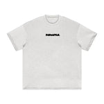 Black Logo Essentials Heavyweight Tee everyday streetwear essential | FNDMNTLS