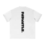 Black Logo Essentials Heavyweight Tee 305 GSM fabric product image | FNDMNTLS
