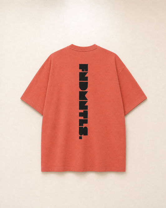 Black Logo Essentials Heavyweight Tee | FNDMNTLS