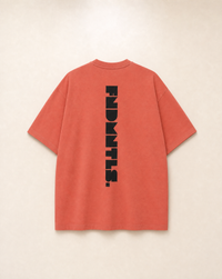 Black Logo Essentials Heavyweight Tee | FNDMNTLS