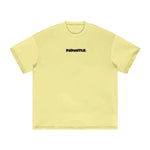 Black Logo Essentials Heavyweight Tee cotton tee product image | FNDMNTLS