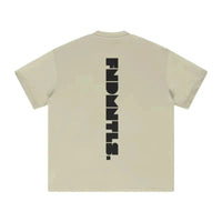 Black Logo Essentials Heavyweight Tee heavyweight cotton streetwear image | FNDMNTLS