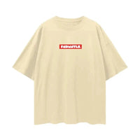 FNDMNTLS. Box Logo Graphic T-shirt by Shop FNDMNTLS - Tshirts, 100% Cotton, Box Logo