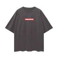 FNDMNTLS. Box Logo Graphic T-shirt by Shop FNDMNTLS - Tshirts, 100% Cotton, Box Logo