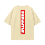FNDMNTLS. Box Logo Graphic T-shirt by Shop FNDMNTLS - Tshirts, 100% Cotton, Box Logo