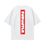 FNDMNTLS. Box Logo Graphic T-shirt by Shop FNDMNTLS - Tshirts, 100% Cotton, Box Logo