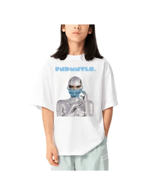 FNDMNTLS. Cyborg Kids Graphic Tshirt by Shop FNDMNTLS - Tshirts, casual wear, Cyborg FNDMNTLS