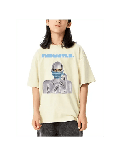 FNDMNTLS. Cyborg Kids Graphic Tshirt by Shop FNDMNTLS - Tshirts, casual wear, Cyborg FNDMNTLS