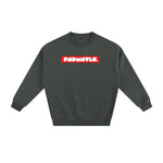 Fleeced Cotton Blend Graphic Sweatshirt by Shop FNDMNTLS - Tshirts, Autumn Winter Fashion, Casual Wear