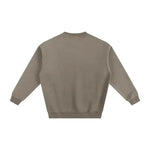 Fleeced Cotton Blend Graphic Sweatshirt by Shop FNDMNTLS - Tshirts, Autumn Winter Fashion, Casual Wear