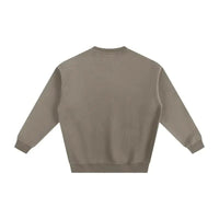 Fleeced Cotton Blend Graphic Sweatshirt by Shop FNDMNTLS - Tshirts, Autumn Winter Fashion, Casual Wear