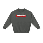 Fleeced Cotton Blend Graphic Sweatshirt by Shop FNDMNTLS - Tshirts, Autumn Winter Fashion, Casual Wear