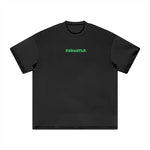 Green Logo Heavyweight Earth Tone Graphic T-Shirt by Shop FNDMNTLS - Tshirts, 100% Cotton, 100% Cotton Shirt