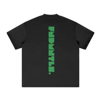 Green Logo Heavyweight Earth Tone Graphic T-Shirt by Shop FNDMNTLS - Tshirts, 100% Cotton, 100% Cotton Shirt