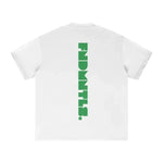 Green Logo Heavyweight Earth Tone Graphic T-Shirt by Shop FNDMNTLS - Tshirts, 100% Cotton, 100% Cotton Shirt