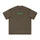 Green Logo Heavyweight Earth Tone Graphic T-Shirt